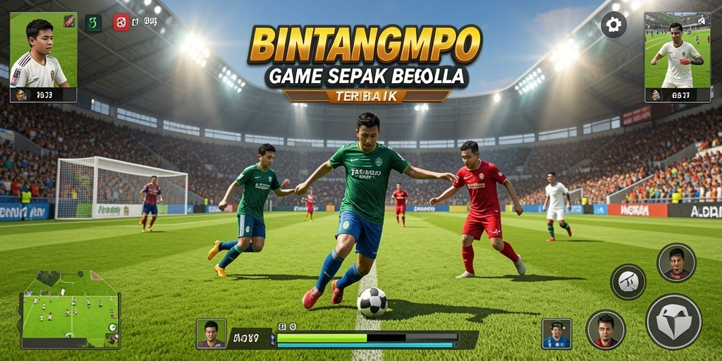 Tampilan gameplay seru dan mendebarkan di BINTANGMPO.