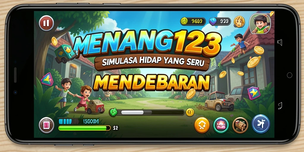 Tampilan gameplay MENANG123 yang interaktif dan seru.