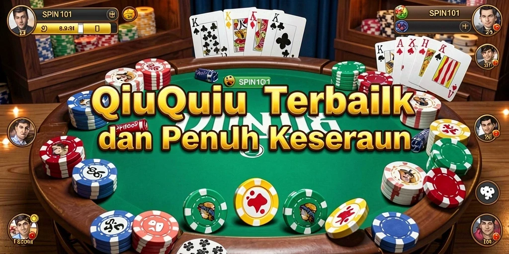 Screenshot gameplay QiuQiu SPIN101 yang penuh aksi dan strategi.